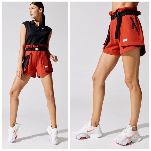 ✖️SOLD✖️•NIKE X Naomi Osaka• Utility Tennis Shorts in Cinnabar Red Size Medium - Picture 13 of 15